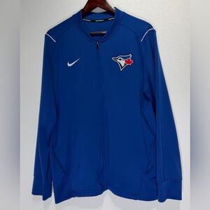 Nike Toronto Blue Jays Dri-FIT Full Zip Jacket – Blue – Size L